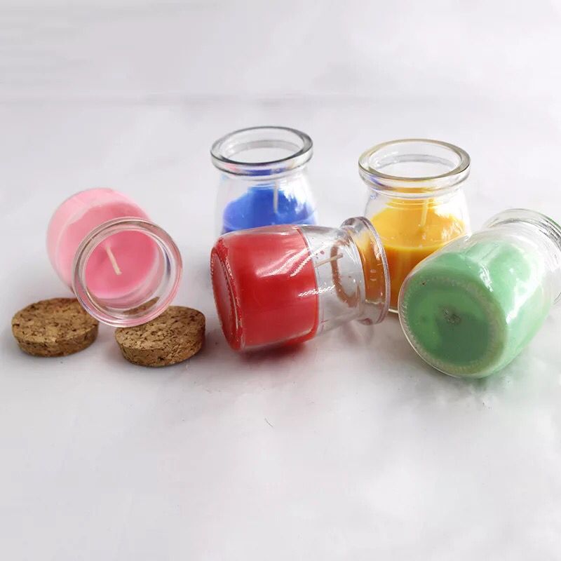 Good Price Multi-Color Scented Candle In Glass Jar