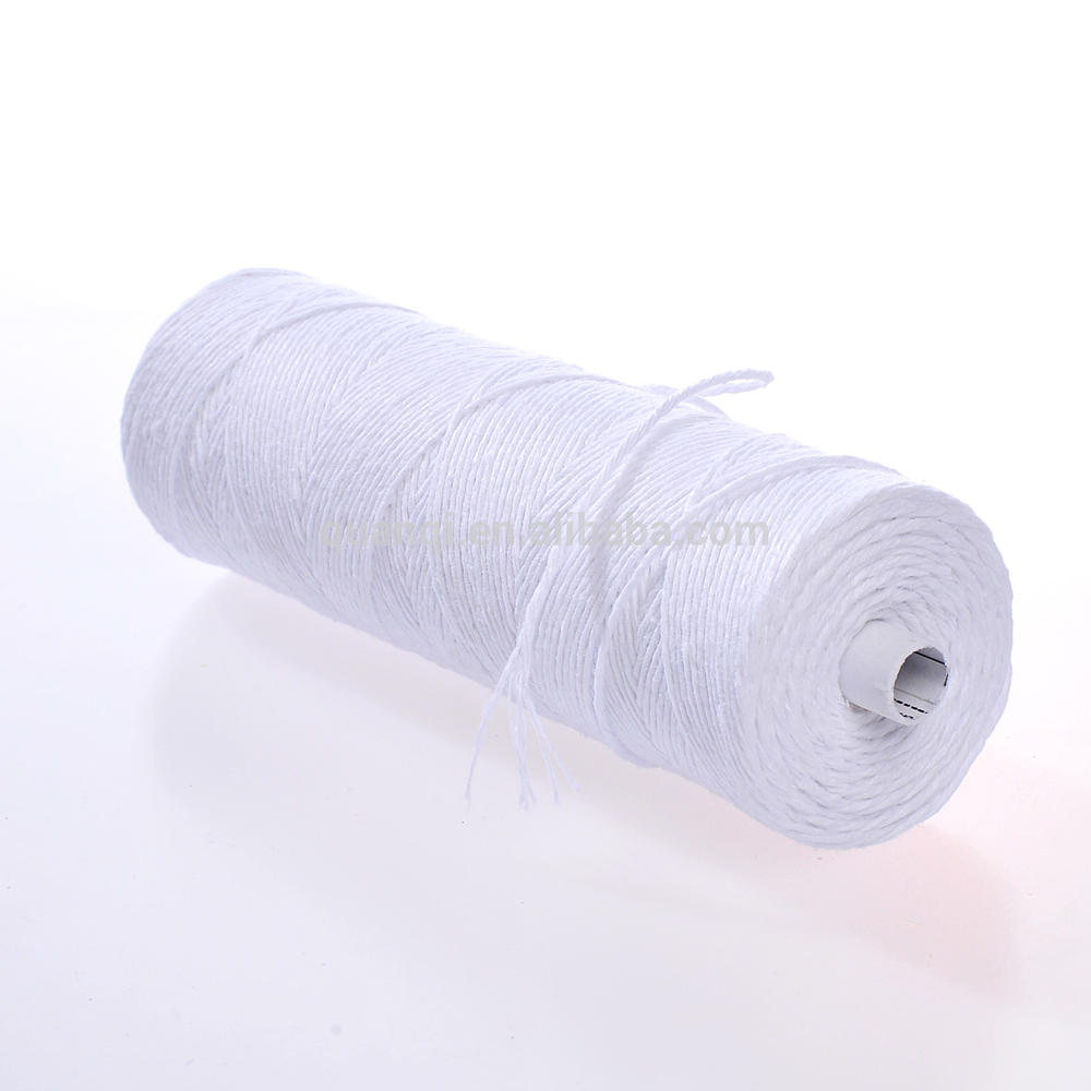 2020 wholesale price Cotton Wick With Metal Tab - Factory Manufacture Cotton wick , Low Smoke Bleached Twisted Candle Wick – Quanqi