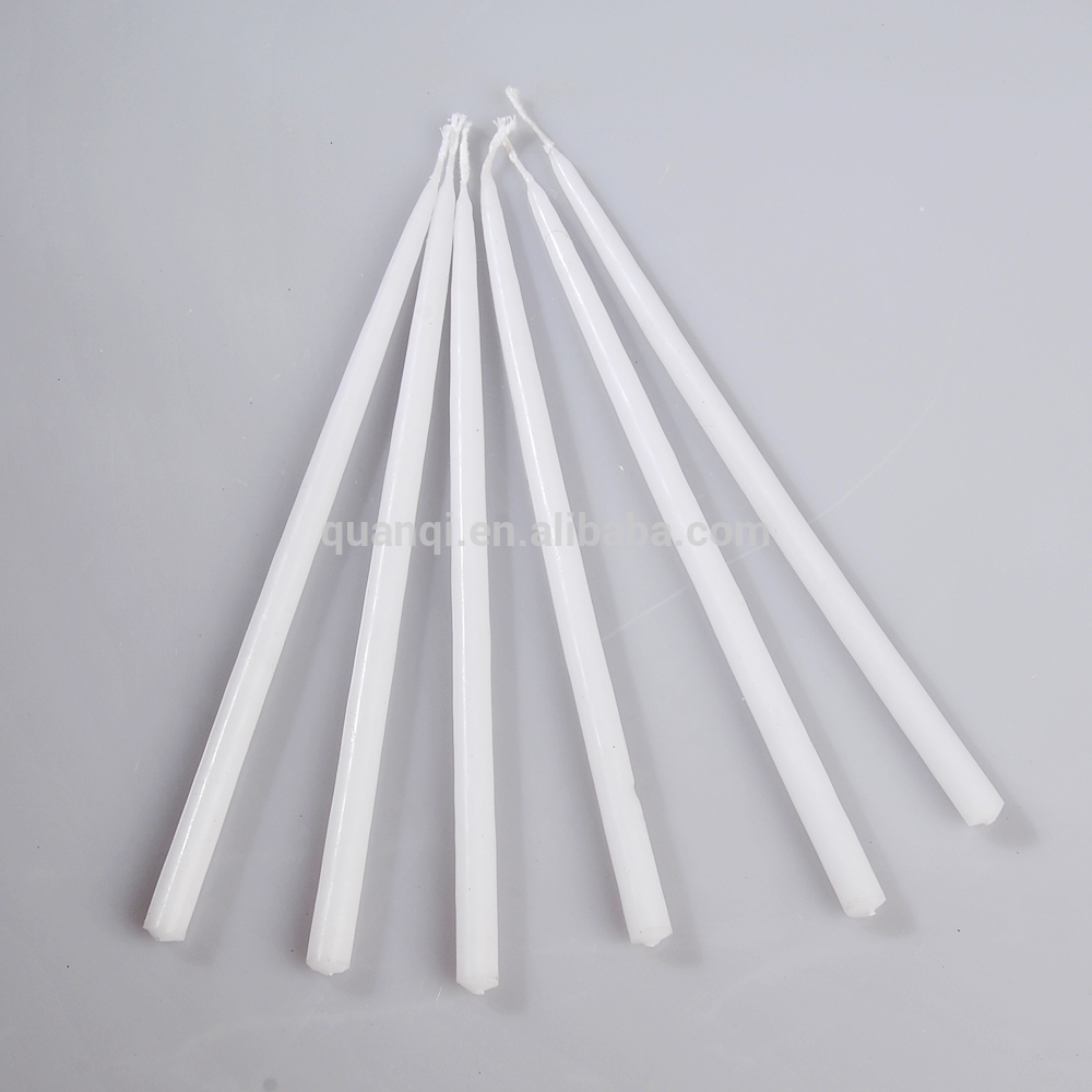 China wholesale Household Candle – Eco-Friendly White Lighting Household Candle – Quanqi detail pictures