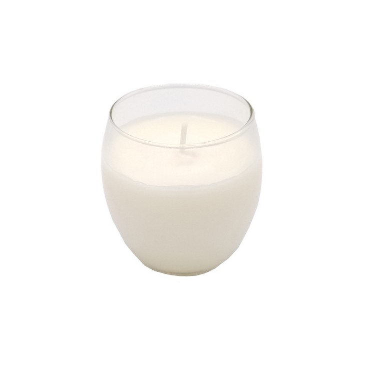 High Quality for White Soybean Candle With Colored Jars Glass - Best Selling 100% Natural Soy Wax Scented Round Shape Glass Jar Candle Factory – Quanqi