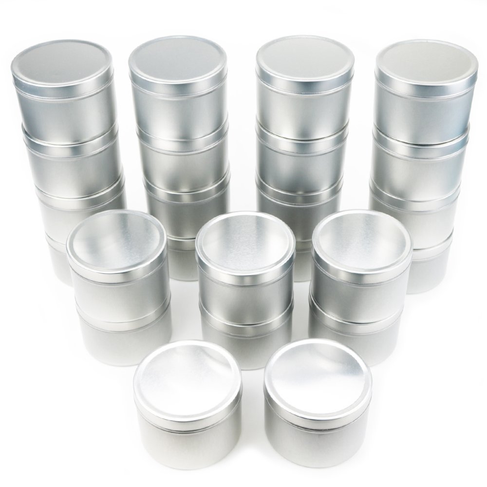 Factory selling White Pillar Candle - Wholesale Custom Round Empty Metal Candle Tin – Quanqi