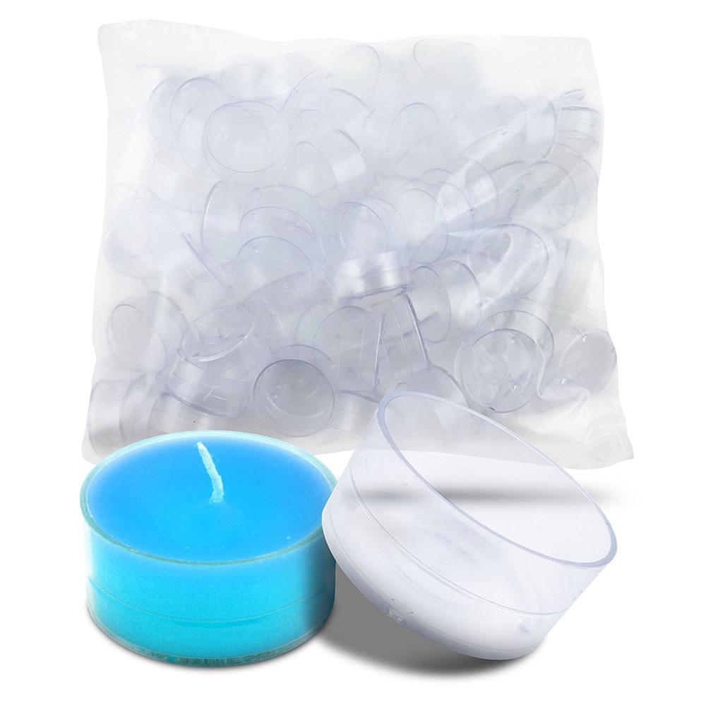 Cheap Clear  Polycarbonate Plastic Tealight Cups For Candle Making
