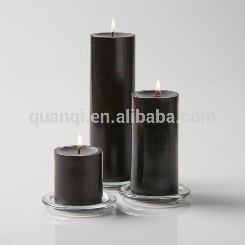 Top Quality Luxury Wooden Box - Customized High Quality Home Decoration White Wax Pillar Candles – Quanqi