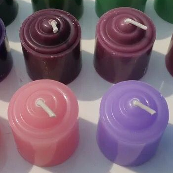 Factory Cheap Hot Fragrance Wax Candles - Wholesale Multi-Color Scented Pillar Candles in bulk – Quanqi