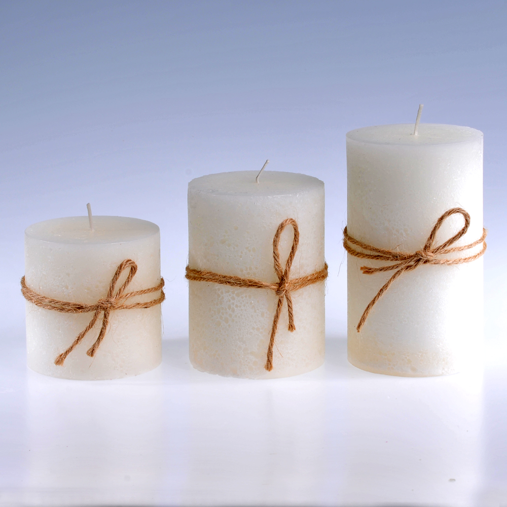 Wholesale High Quality Ivory decorations honeycomb Pillar Candles In Bulk