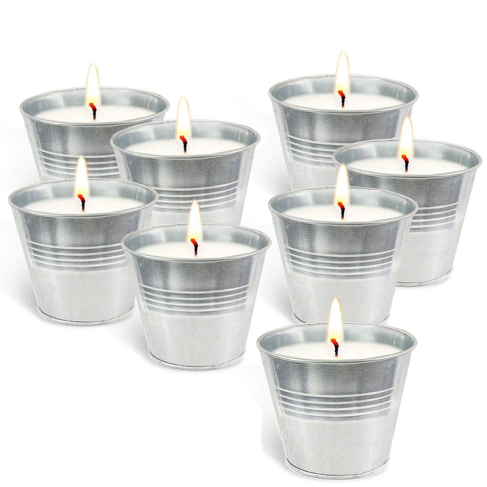 Personlized Products Glass Tumblers For Candles - High Quality Natural Soy Wax Paraffin Wax Travel Mosquito Repellent Bucket Outdoor Citronella Candle – Quanqi