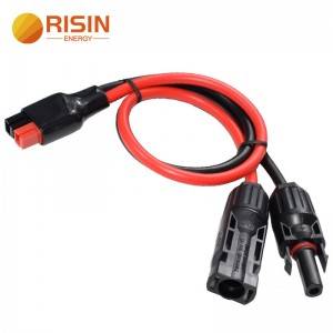China Good Quality PV Cable Harness – 2to1 MC4 Y Connector Connecting Solar  Panels in parallel or series – RISIN factory and suppliers