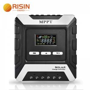 Manufacturer for Pwm Controller - 30A 40A 50A 60A 12V 48V Intelligent MPPT Solar Charge Controller – RISIN