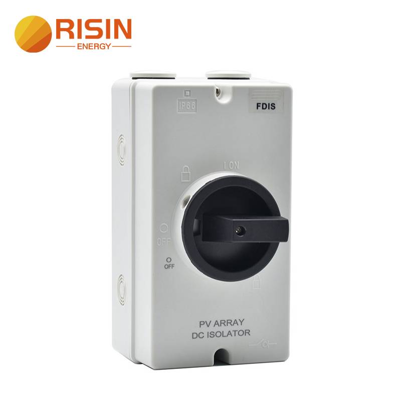 1000V 32A Waterproof DC Isolator Switch SISO for Solar PV Array