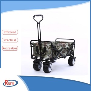 Factory Supply Tool Cart Shelf - Outdoor Outing Utility Collapsible Folding  Cart – Ruiyi