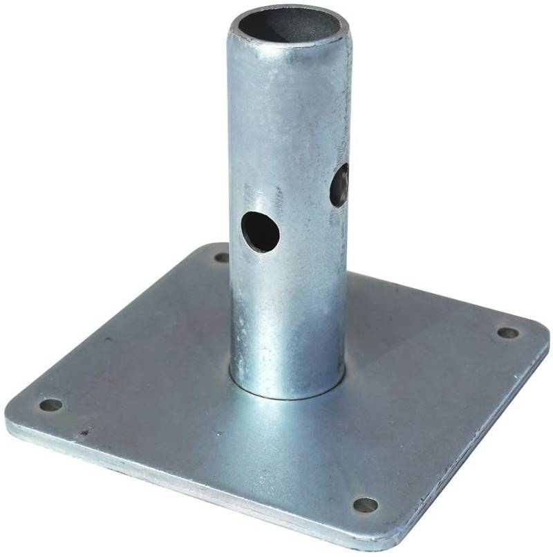 Adjustable-Scaffolding-base-plate-galvanized