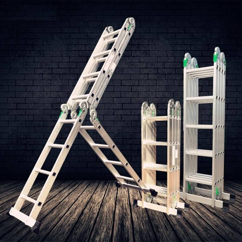 Sampmax-Bouw-Aluminium-útwreiding-Ladder