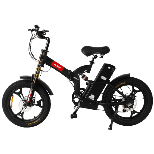 SEBIC Foldable heavy fat tyre full suspension 20 inch moutain electric bike Featured Image