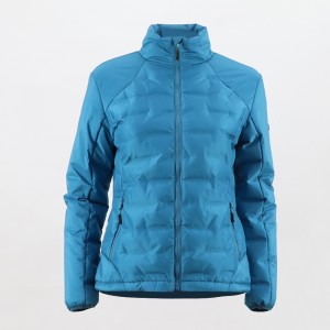 Women’s padded jacket 8219454 fabric with 3D effect (1)