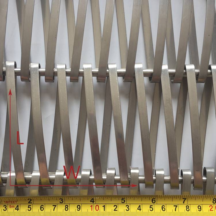 Malla espiral de acero inoxidable XY-A7120 para gestión solar (3)