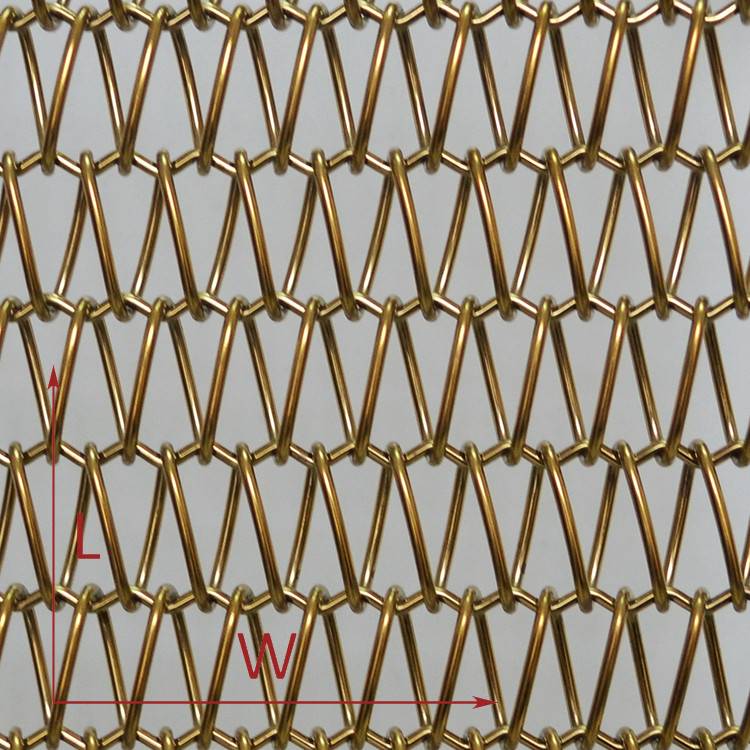 2. ರೂಮ್ ಡಿವೈಡರ್‌ಗಾಗಿ XY-A1615 ಲೋಹದ ಬಟ್ಟೆ