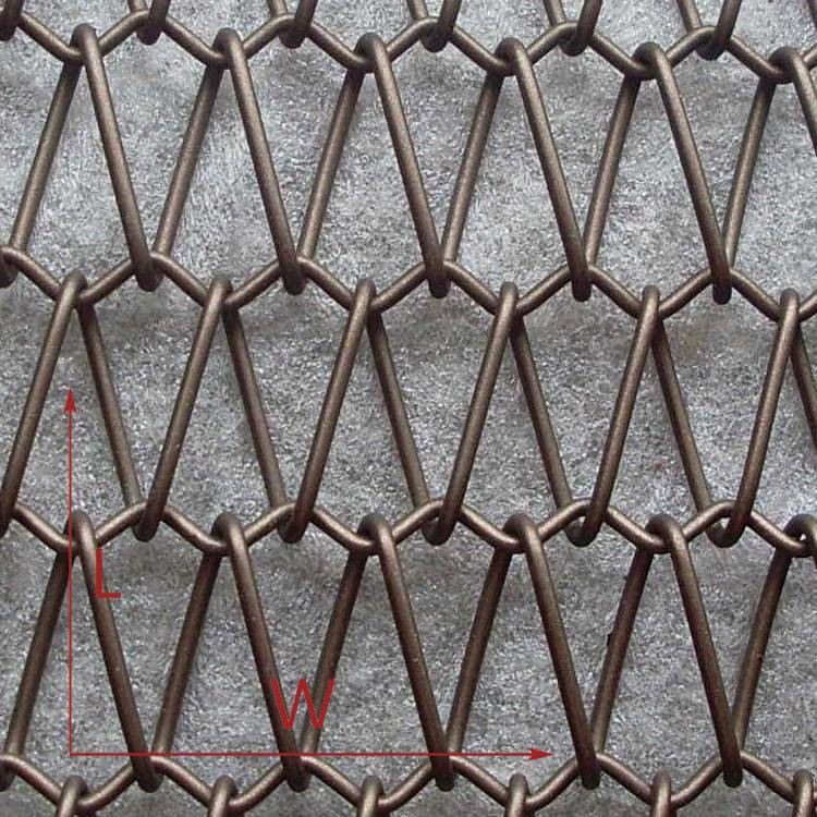 Decorative Sprial Metal Mesh for Exterior Safety (2)