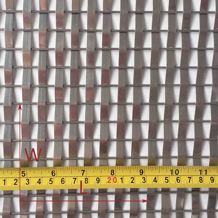 XY-2714 Architectural Wire Mesh for  Staircase Guardrail (2)