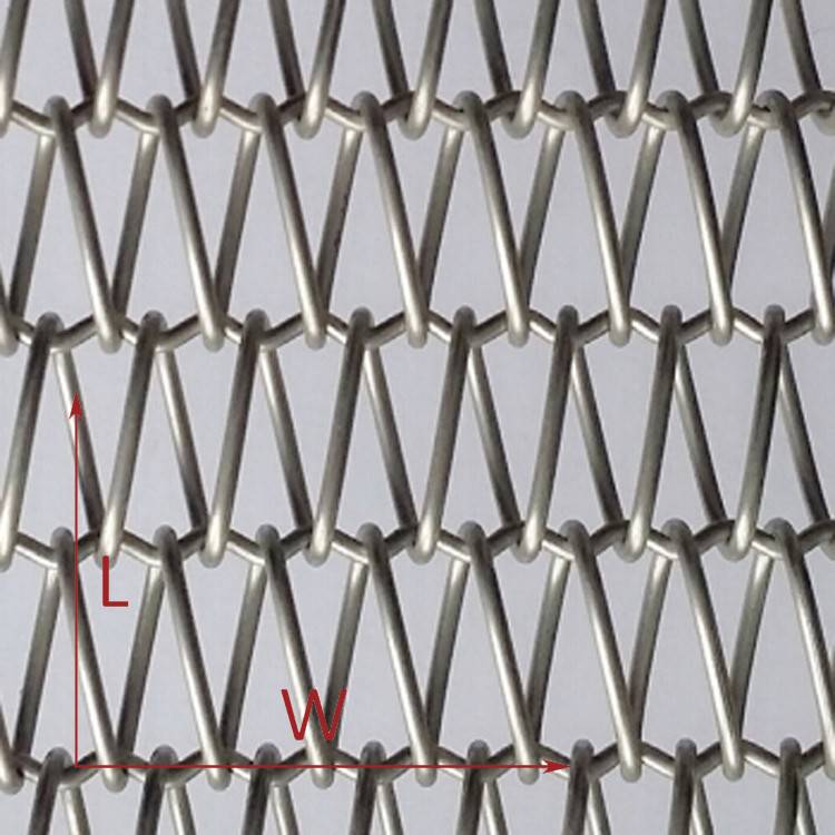 2. stainless steel weave mesh bakeng sa Office Building Facade