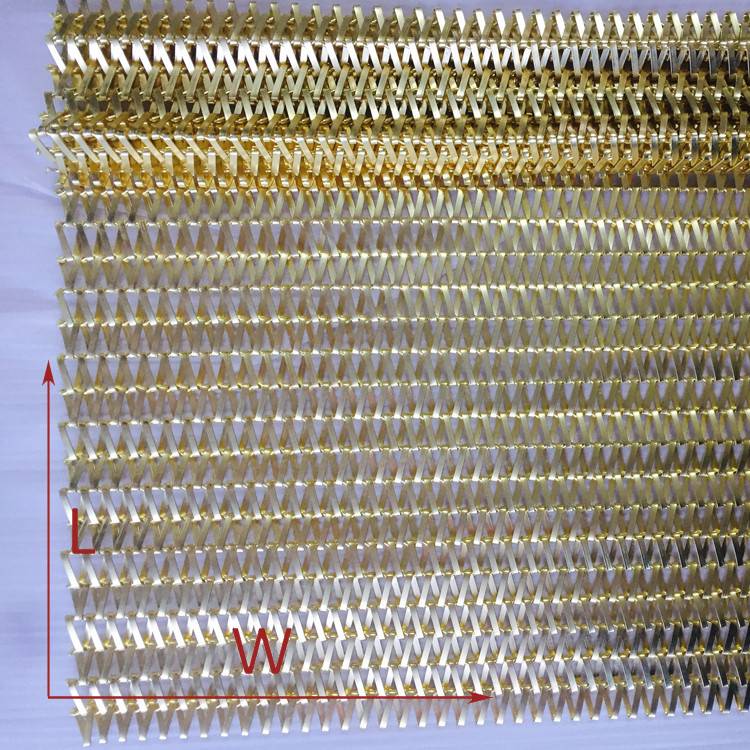 2. XY-A5013T METAL FABRICS SPIRAL for Residential design