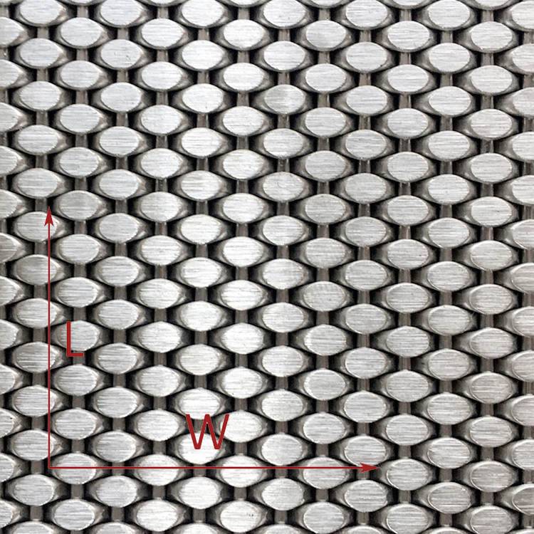 Metal Mesh Screen for Interior Wall Cladding (2)