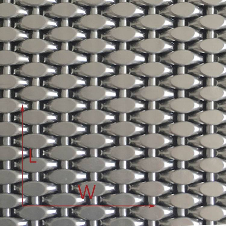 Architectural Metal Mesh for Elevator Cladding (2)