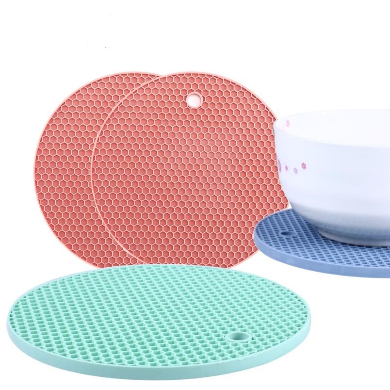 Fun 8MM Thick Silicone Kitchen Tools Mat Safe Accessories For Dining Table