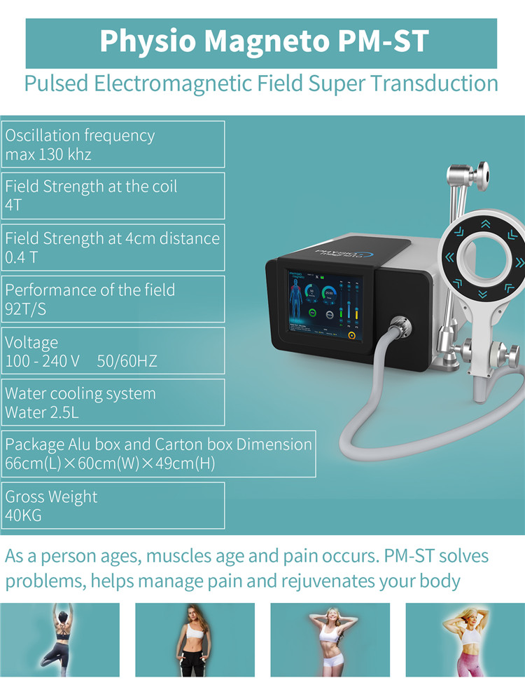 Physio Magneto Physiotherapy Pain Relief Sports Injury Physical Machine PM-ST
