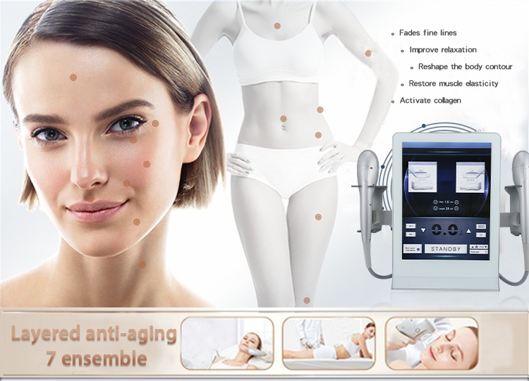Portable 7D Hifu Anti Wrinkle Body Slimming Machine 