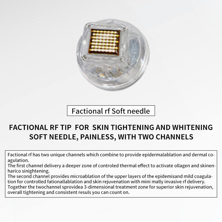 RF Microneedling Portable Fractional Face Lifting Skin Tightening Machine