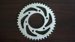 OEM Manufacturer Colored Motorcycle Chains And Sprockets - 1045 and 1023 Heat Treatment Motorcycle Sprocket – Shuangkun