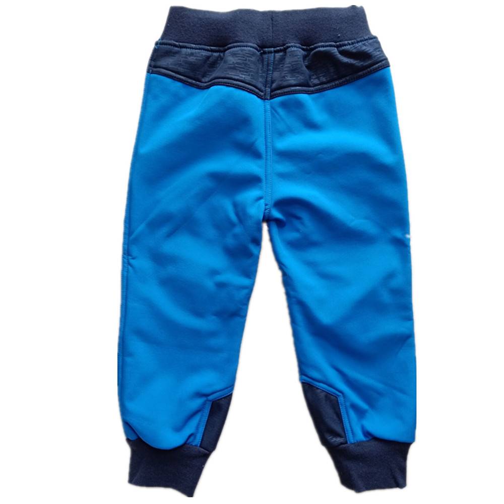 Kids Boys Youth Fleece Lined Windproof Waterproof Hiking Ski Snow Pants Soft Shell Expandable Waist Warm Insulated Trousers