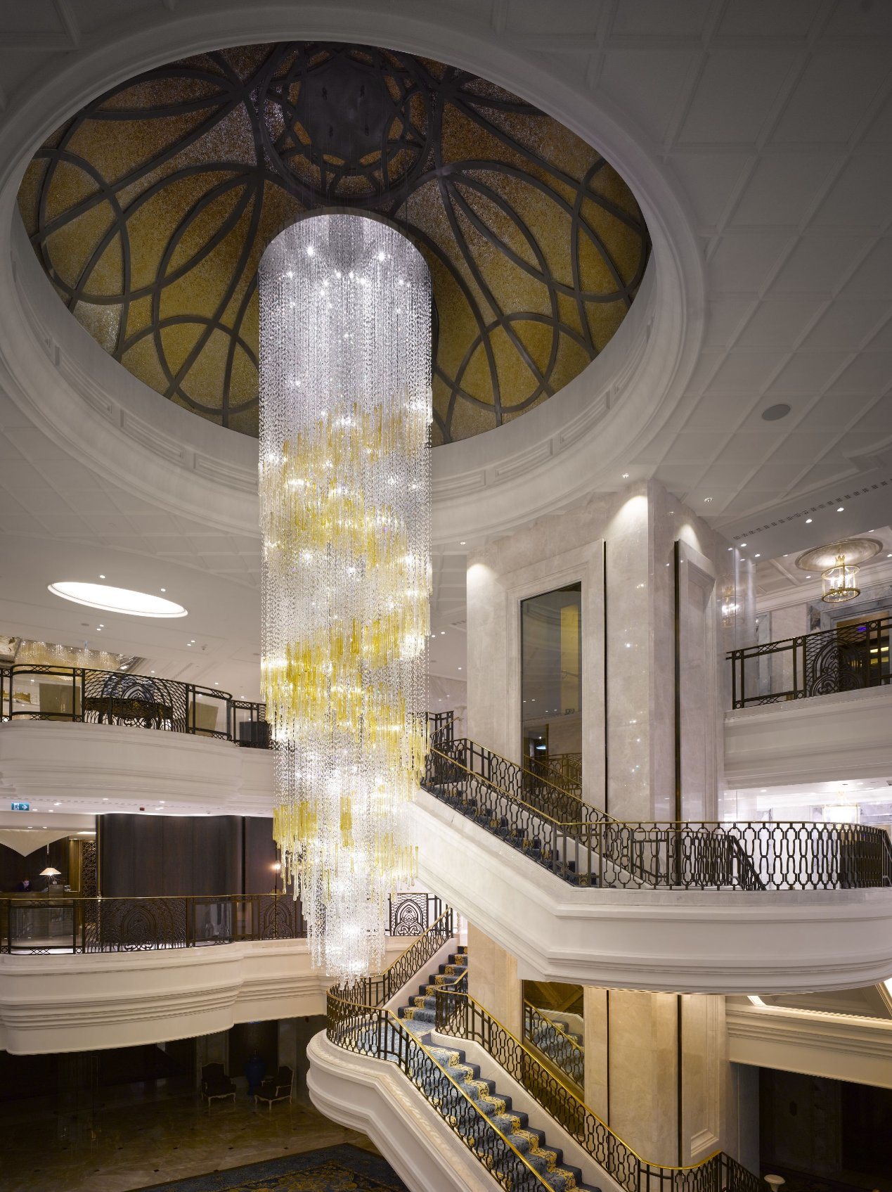 Modern-K9-Crystal-Long-Chandelier-Villa-Staircase-LED-Glass-Raindrop-Flush-Mounted-Entrance-Hall-Pendant-Light-Foyer