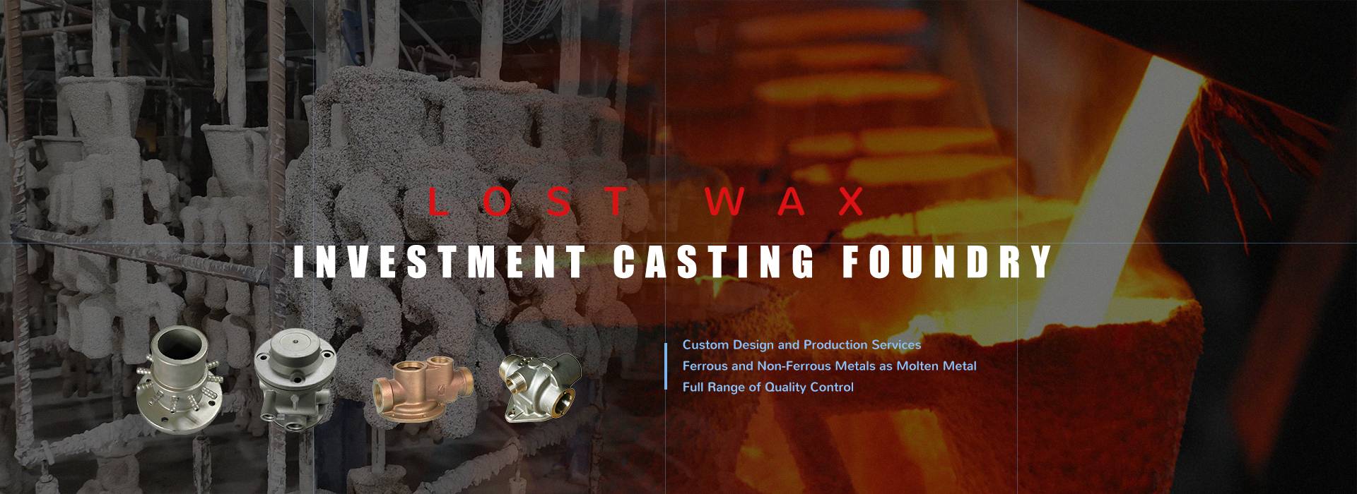 lost wax investment casting foundry