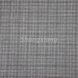 Novelty plaid fabric for blazer and suiting