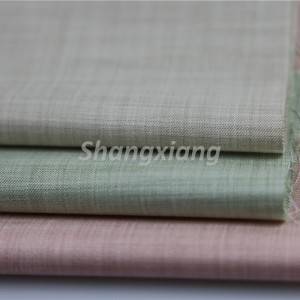 Polyester Rayon Linen-look fabric