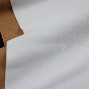 Poly fabric Satin-back knit fabric shirt fabric