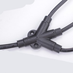 3 to 1 cable connector TUV branch connector