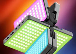 Teyeleec TC316A-RGB New Style Fold-able RGB LED Light Get Released!