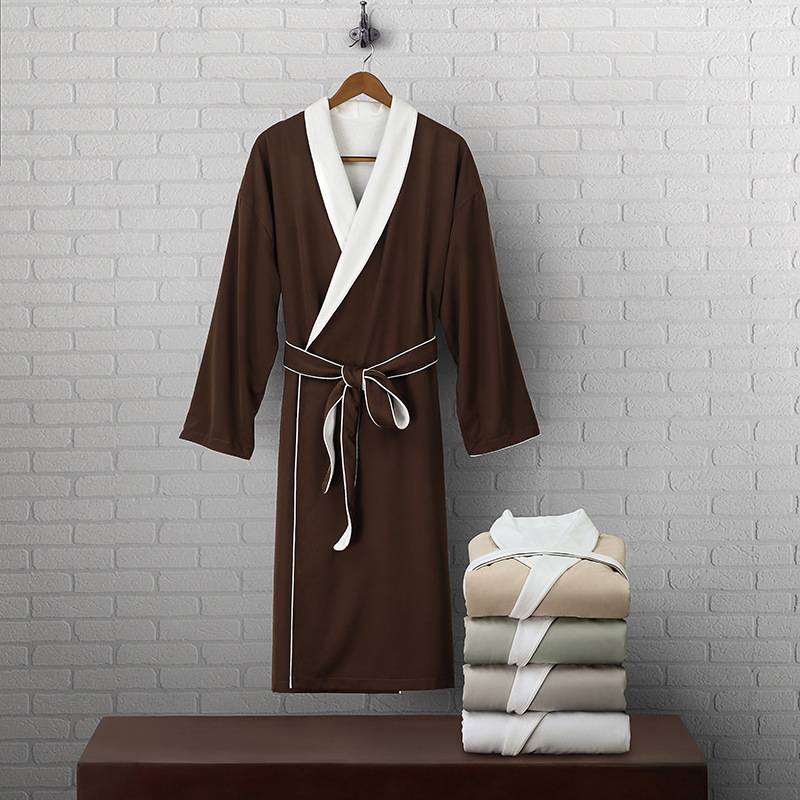 Babylon Supremely Plush-Soft satin man woman Bathrobe  Personalize with Embroidery Featured Image