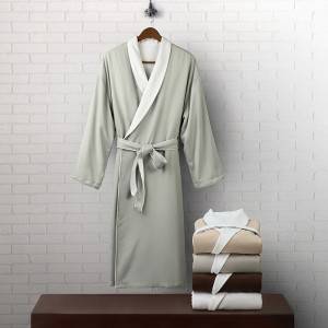 Babylon Supremely Plush-Soft satin man woman Bathrobe  Personalize with Embroidery