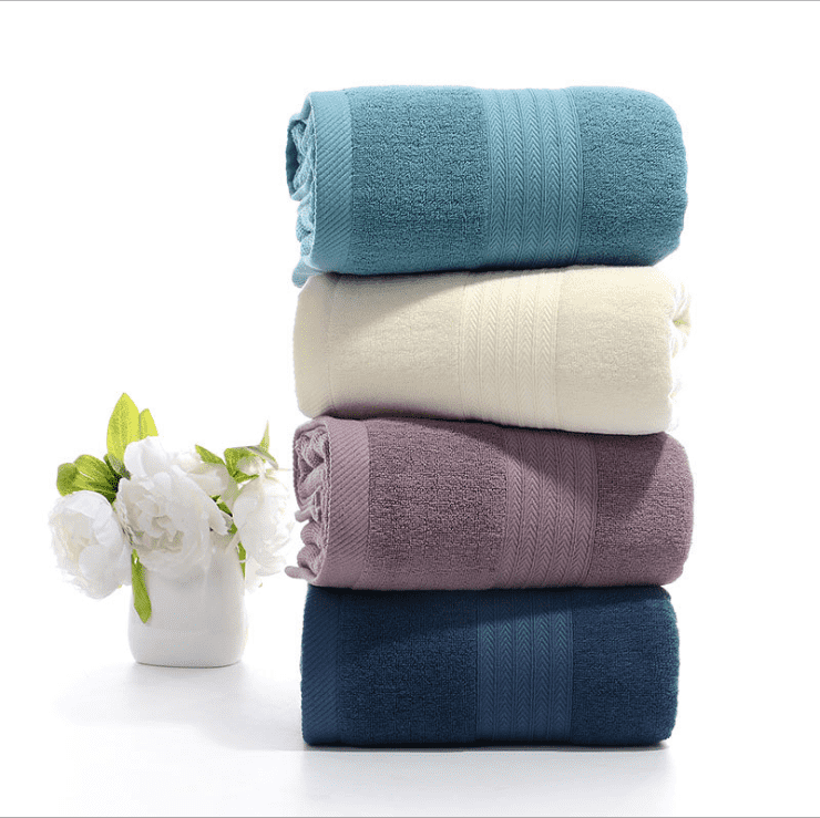 OEM/ODM Manufacturer Shower Robe - Quality 100% cotton 5 star hetel beach spa dobby terry towel with embroider LOGO – Sky Textile