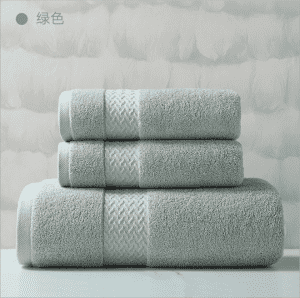 100% long staple cotton face towel bath towel for spa hotel use
