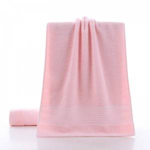 factory 100% Pure cotton fresh style Soft 34x71cm face towel for home hotel