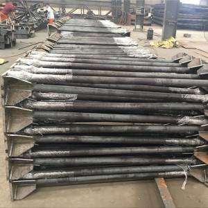 Manufacturer for Steel Sheet Pile - Precision Process on Steel-Anchor Bolt by Pipe Welded Plate – Rainbow