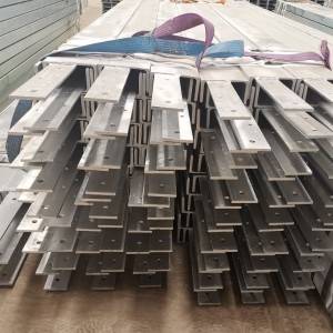 Thread Hot Dipped Galvanized Steel Pipe - Precision Process on Steel-C Channel with welded parts – Rainbow