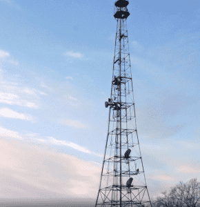 2019 Good Quality dip-galvanized Steel Lattice Tower - 3 Leg Telecom Tower – Rainbow