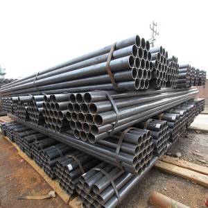 Galvanized Steel Square Pipe - Structural gi scaffolding steel pipe ERW Pre-galvanized Round Steel Pipe Tube – Rainbow