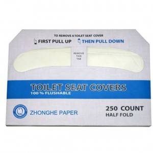 Manufacturer for Disposable White 1/2-Fold Toilet Seat Cover Pape –  1/2 Fold Paper Toilet Seat Cover, Recycled  –  Zhonghe