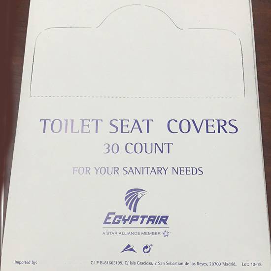Disposable  Flushable Toilet Seat Cover Paper